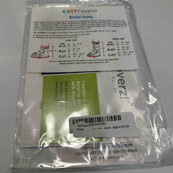 Cast or walking boot cover. - Picture 4 of 7